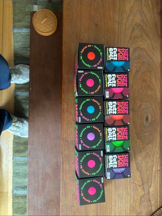 Needoh Other - NWT Nee Doh - Brand New unopened set of 10 Nee Doh5 Fuzz Balls, 5 Groovy Globs